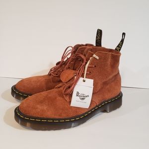 Dr Martens Dessert oasis light brown suede lace up boots